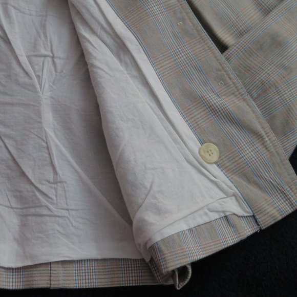 Tristan checked cotton jacket. - Picture 11 of 14
